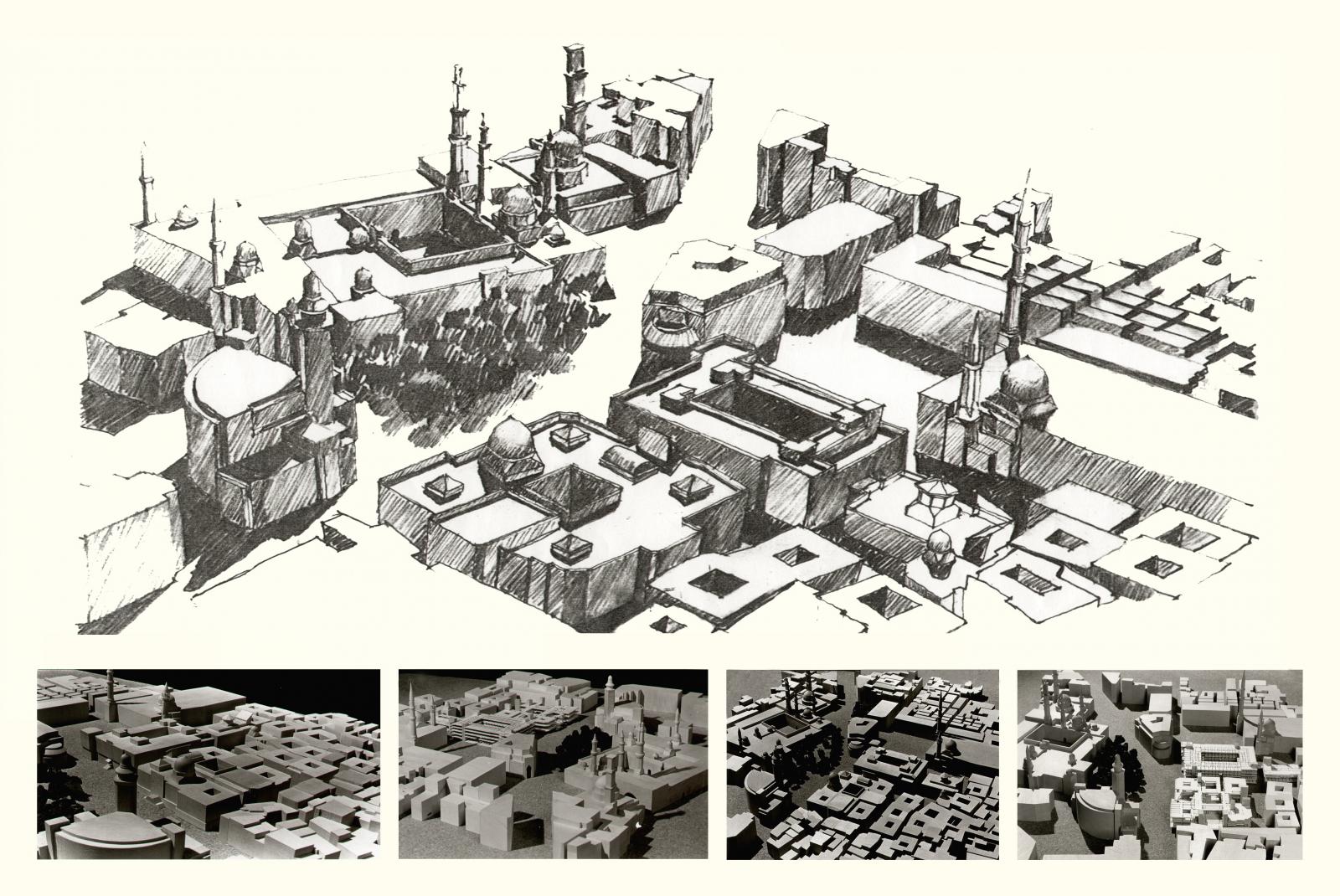 حي الحسين - التخطيط العمراني