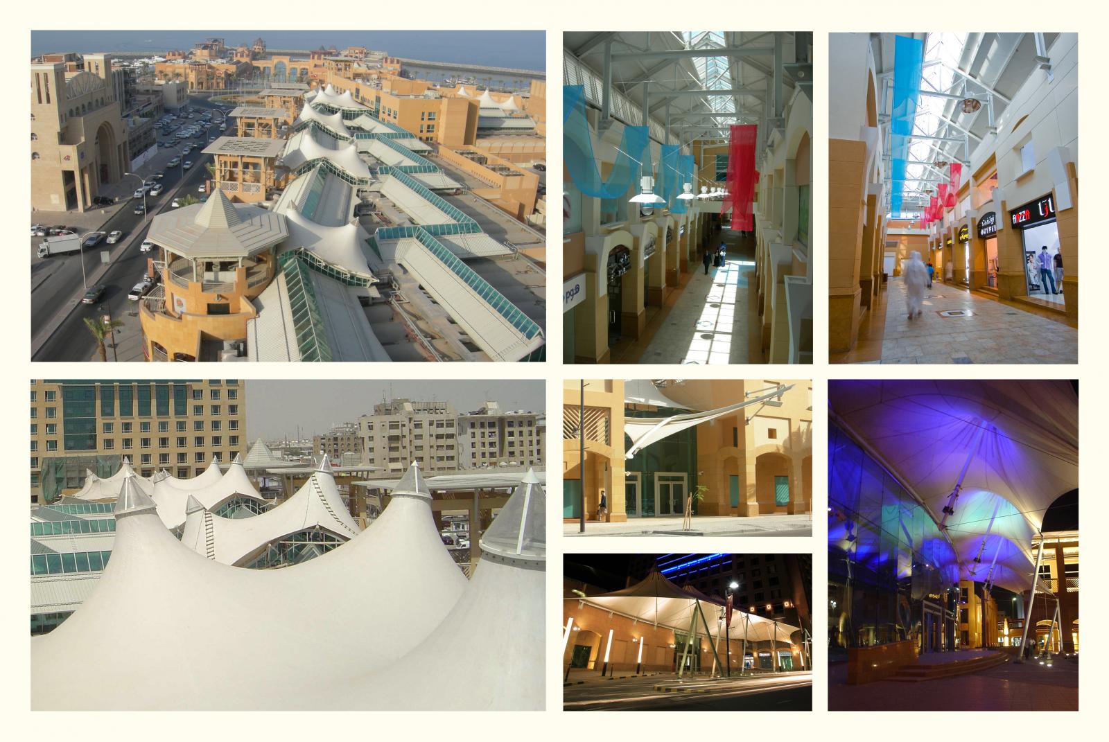 Al-Manshar Shopping Center - Architecture
